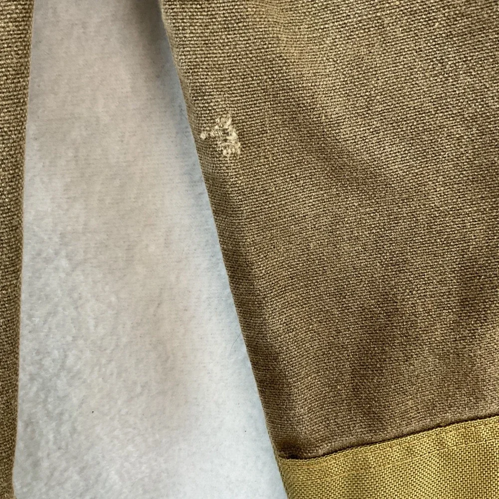 Wrangler Rugged Wear Mens 32x30 Brown Tan Canvas Field Hunting Brush Pants READ